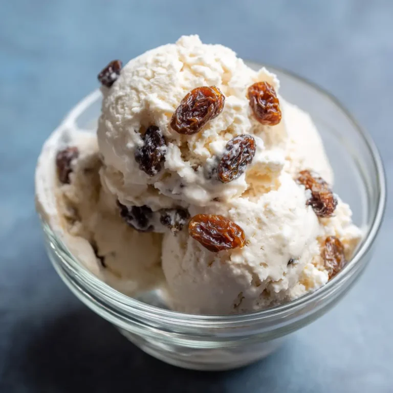 Rum Raisin Ice Cream