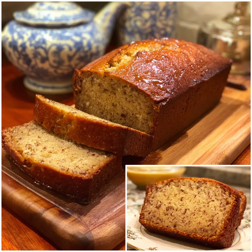 Rum‑Flavored Banana Bread