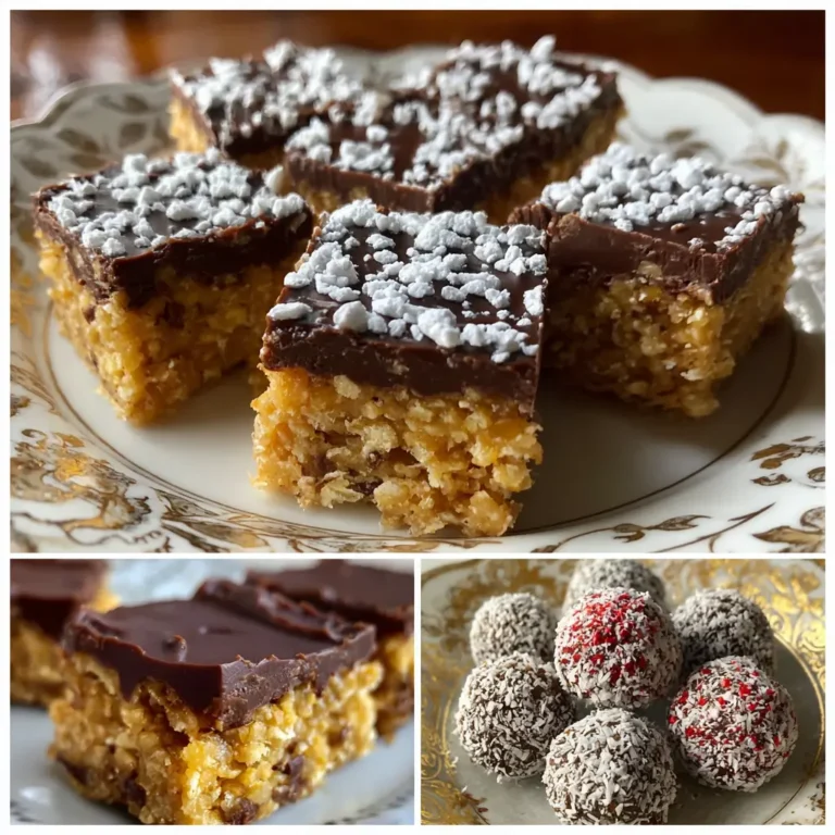 Scotcheroos with Rum Balls