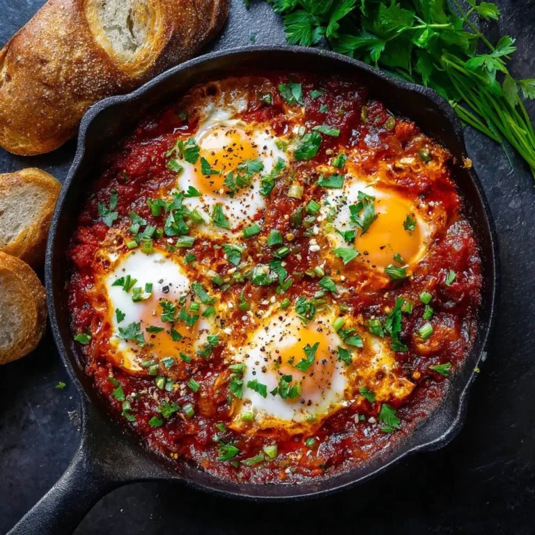 Shakshuka (Eggs in Spicy Tomato Sauce)
