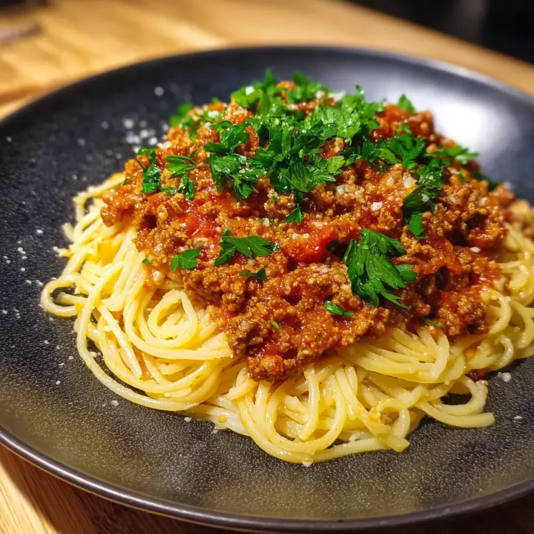 Spaghetti Bolognese (beef or turkey)
