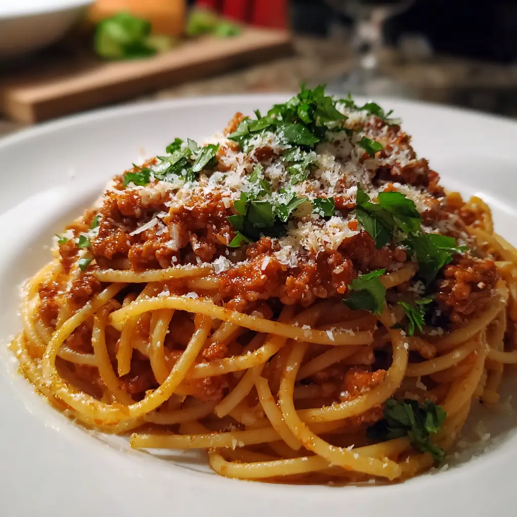 Spaghetti Bolognese with Ground Turkey