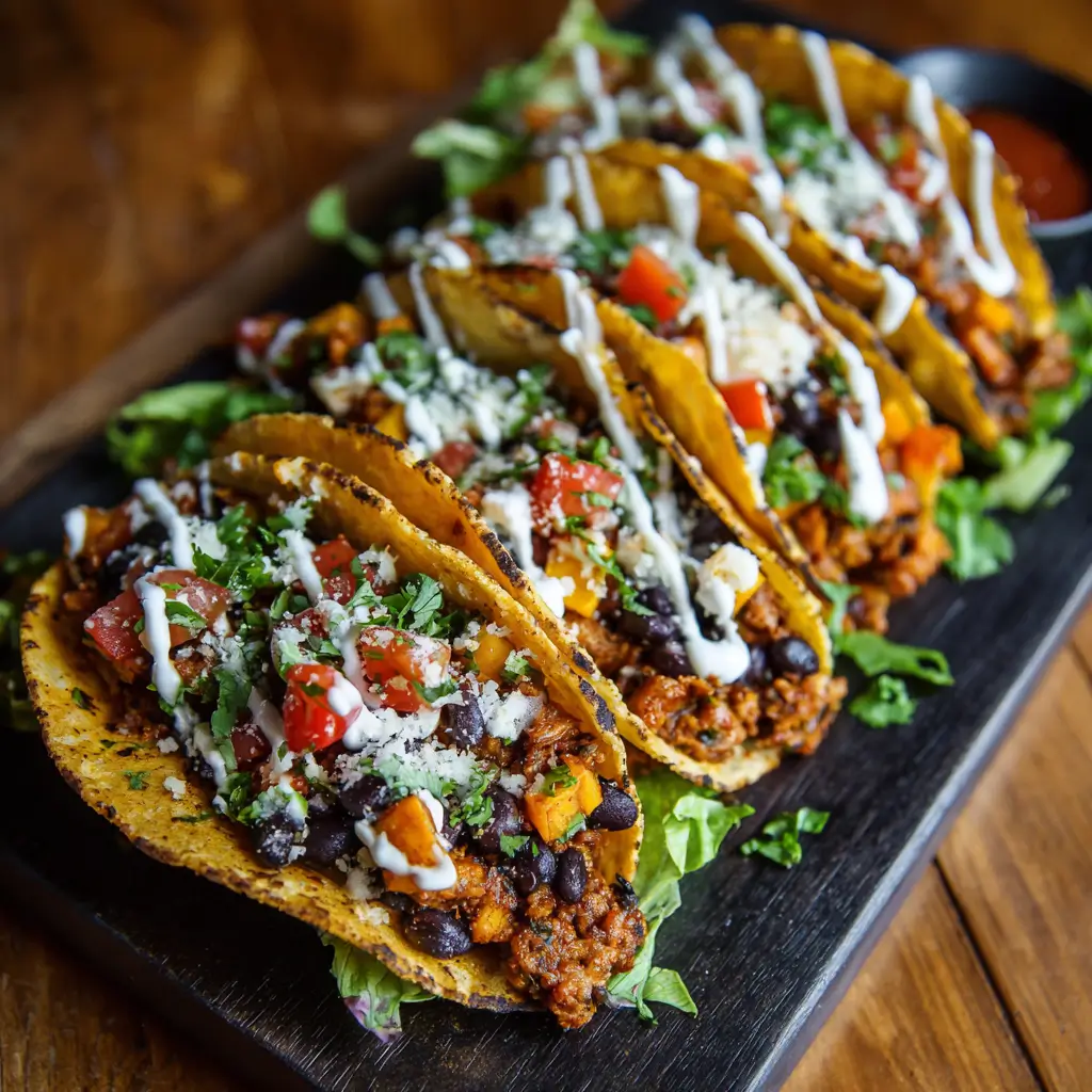 Sweet Potato & Black Bean Tacos