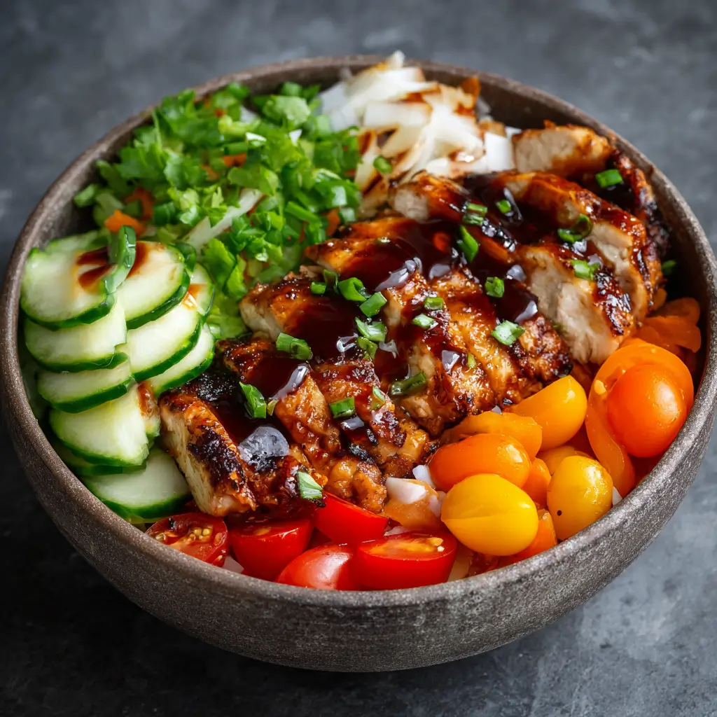Teriyaki Grilled Chicken Bowls