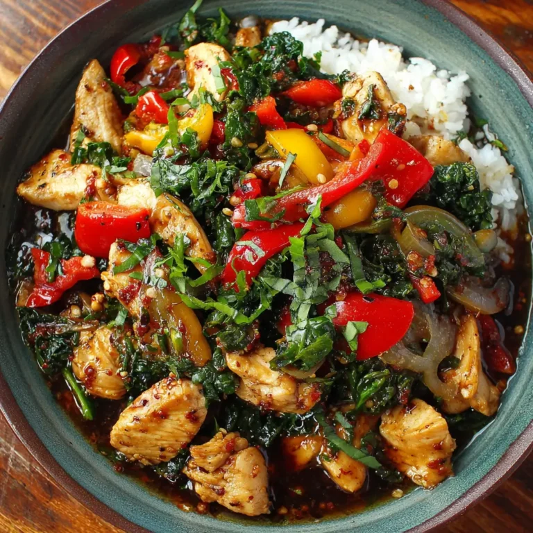 Thai Basil Chicken Stir-Fry