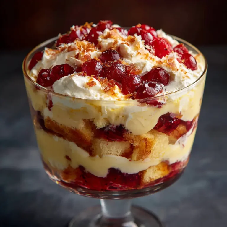 Trifle (with sherry, port, or marsala)