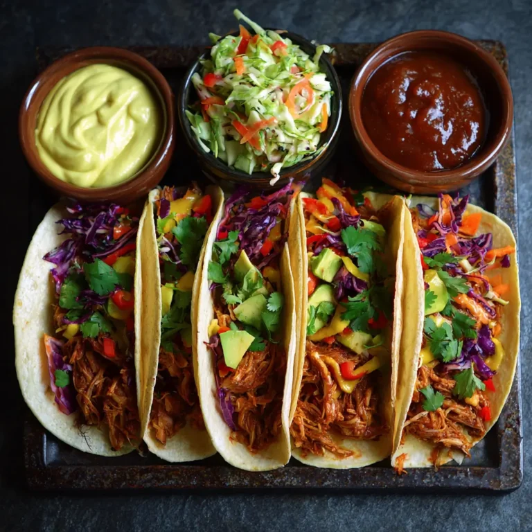 Vegan BBQ Jackfruit Tacos