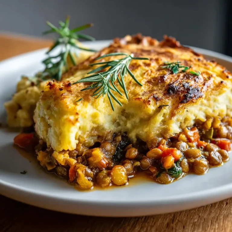 Vegan Lentil Shepherd’s Pie
