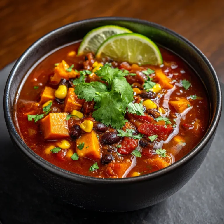 Vegan Sweet Potato Chili