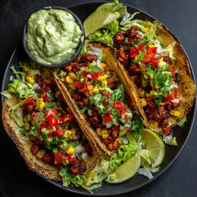 Vegan Tempeh Tacos