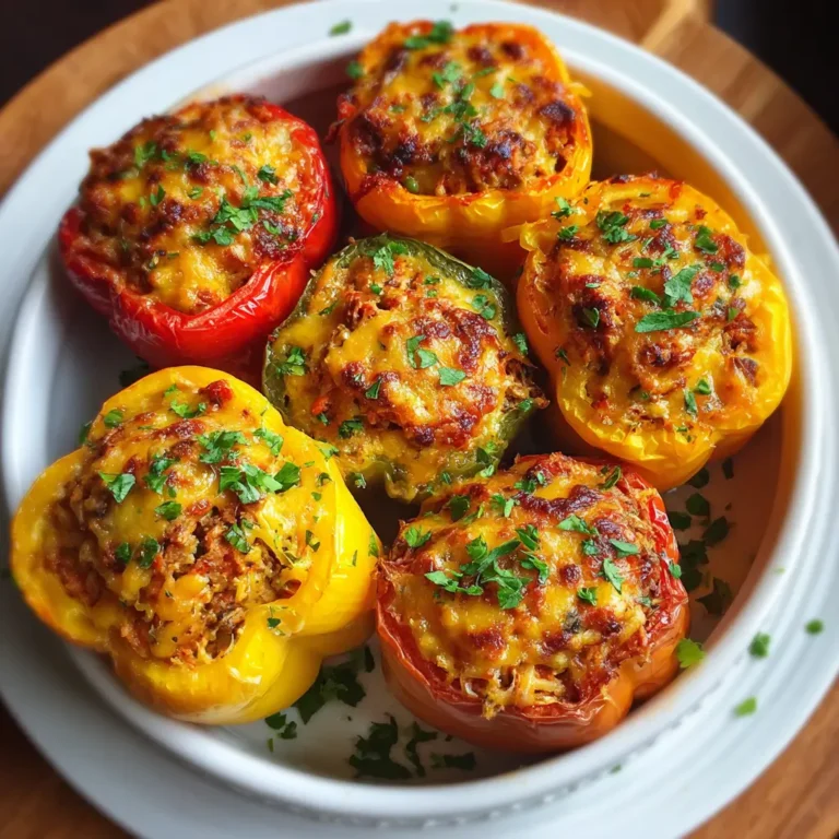 Vegetarian Stuffed Bell Peppers