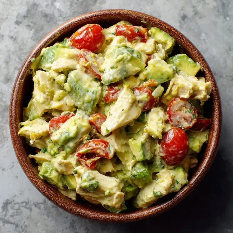 Creamy Avocado Chicken Salad