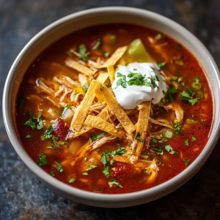 Instant Pot Chicken Tortilla Soup
