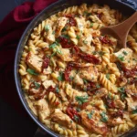 One-Pot Creamy Sun-Dried Tomato Chicken Pasta