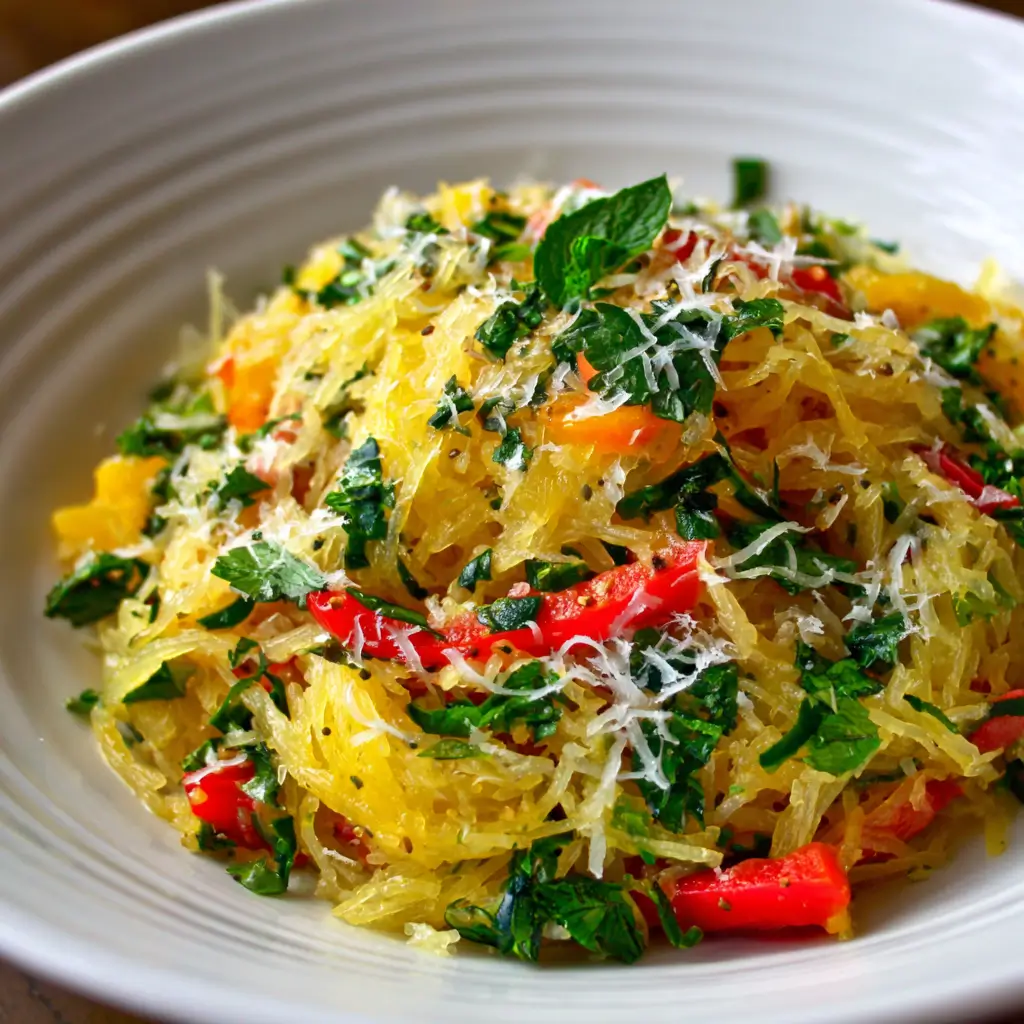 Spaghetti Squash Primavera
