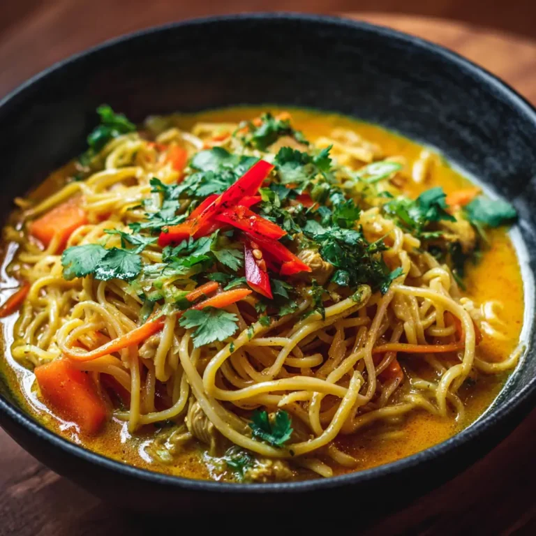 Thai Coconut Curry Noodles