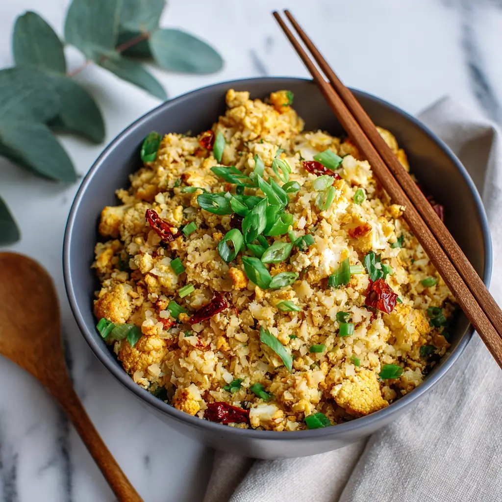 Vegan Cauliflower Fried Rice