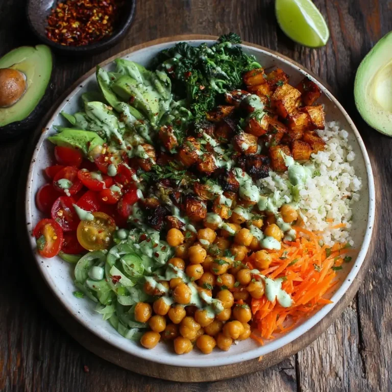 Vegan Chickpea Buddha Bowl
