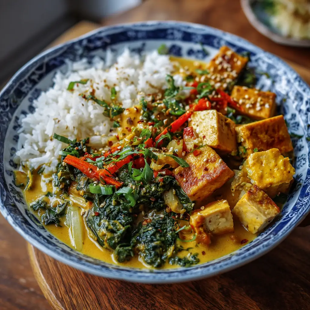 Vegan Coconut Curry with Tofu