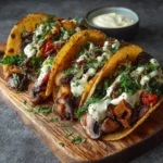 Vegan Mushroom Tacos with Cashew Cream