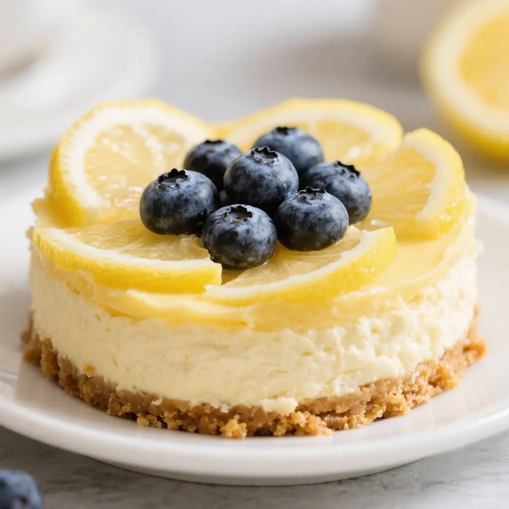 Lemon Blueberry Cheesecake
