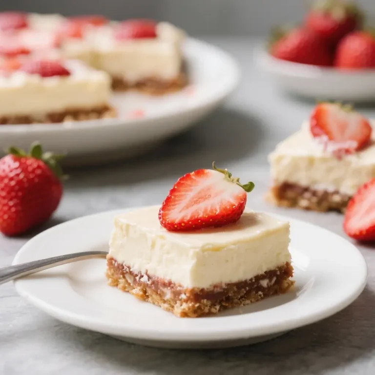 Strawberry Cheesecake Bars
