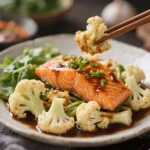 Vegan Teriyaki Salmon-free ­Cauliflower “Salmon” (plant-based)
