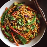 Asian Inspired Sesame Noodles