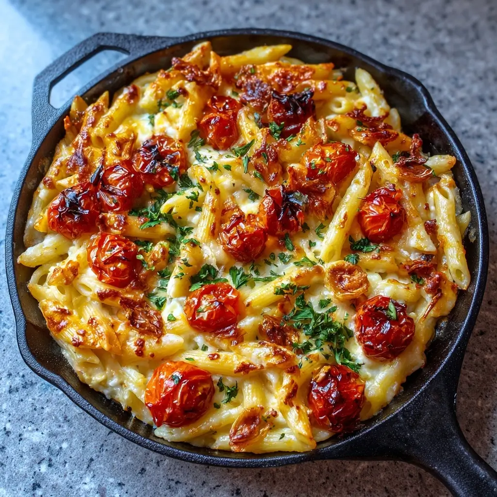 Baked Feta Pasta with Tomatoes