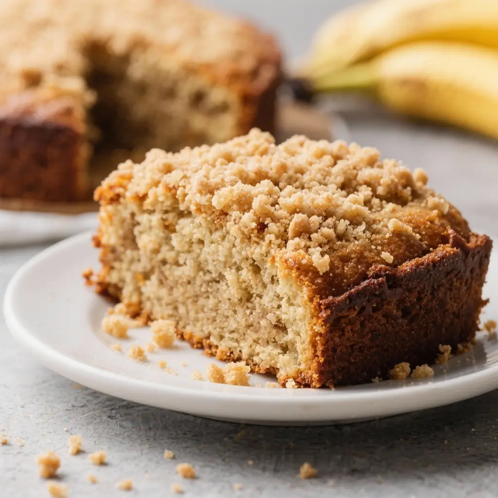 Banana Bread Crumb Cake