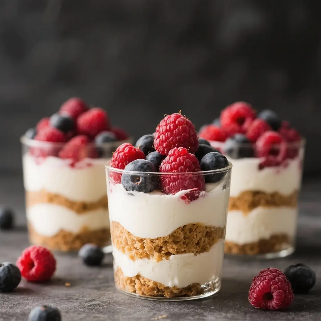 Berry Cheesecake Parfaits