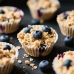 Blueberry Oat Crumble Cups