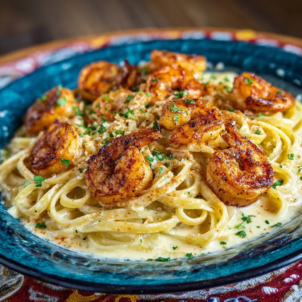 Cajun Shrimp Alfredo