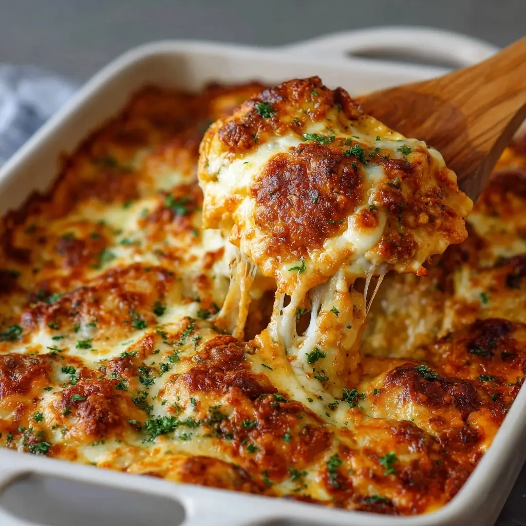 Cheesy Baked Ravioli
