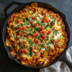 Cheesy Chicken Enchilada Skillet