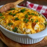 Cheesy Chicken and Rice Casserole