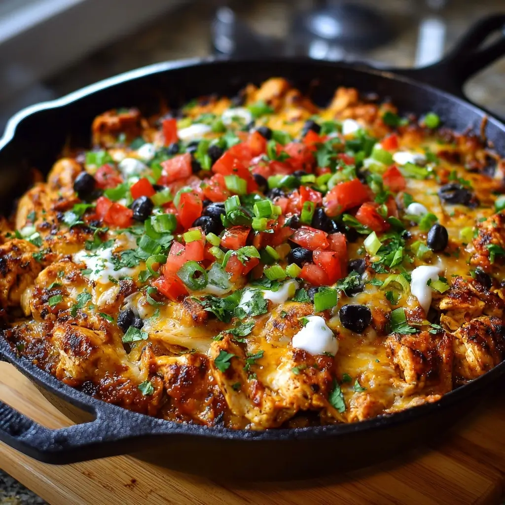 Chicken Enchilada Skillet