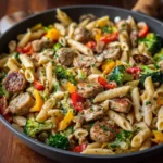 Chicken Sausage Pasta Primavera