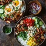Chicken Shawarma Rice Bowls