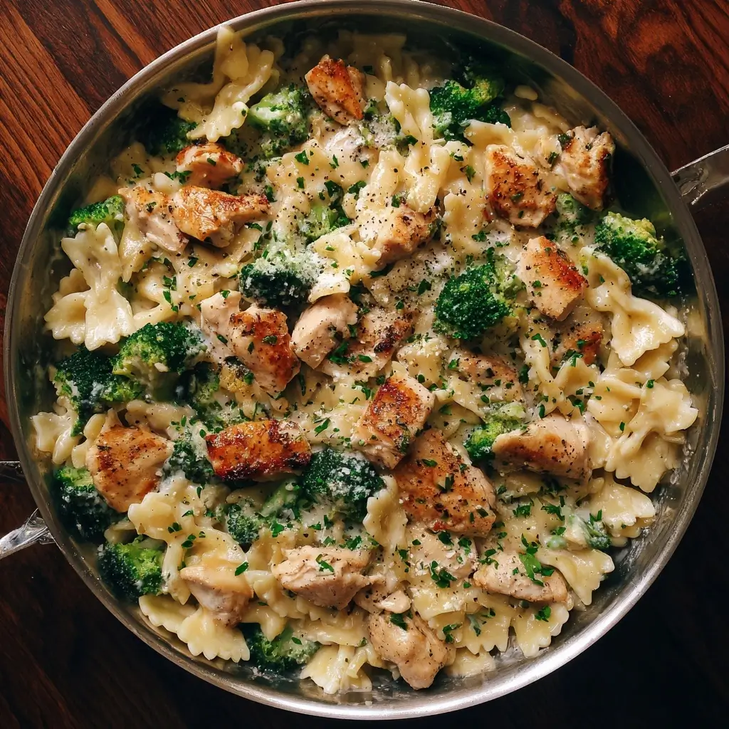 Chicken and Broccoli Alfredo