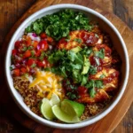 Chicken and Quinoa Burrito Bowls