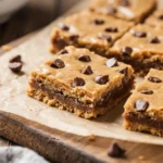 Chocolate Chip Blondie Bars