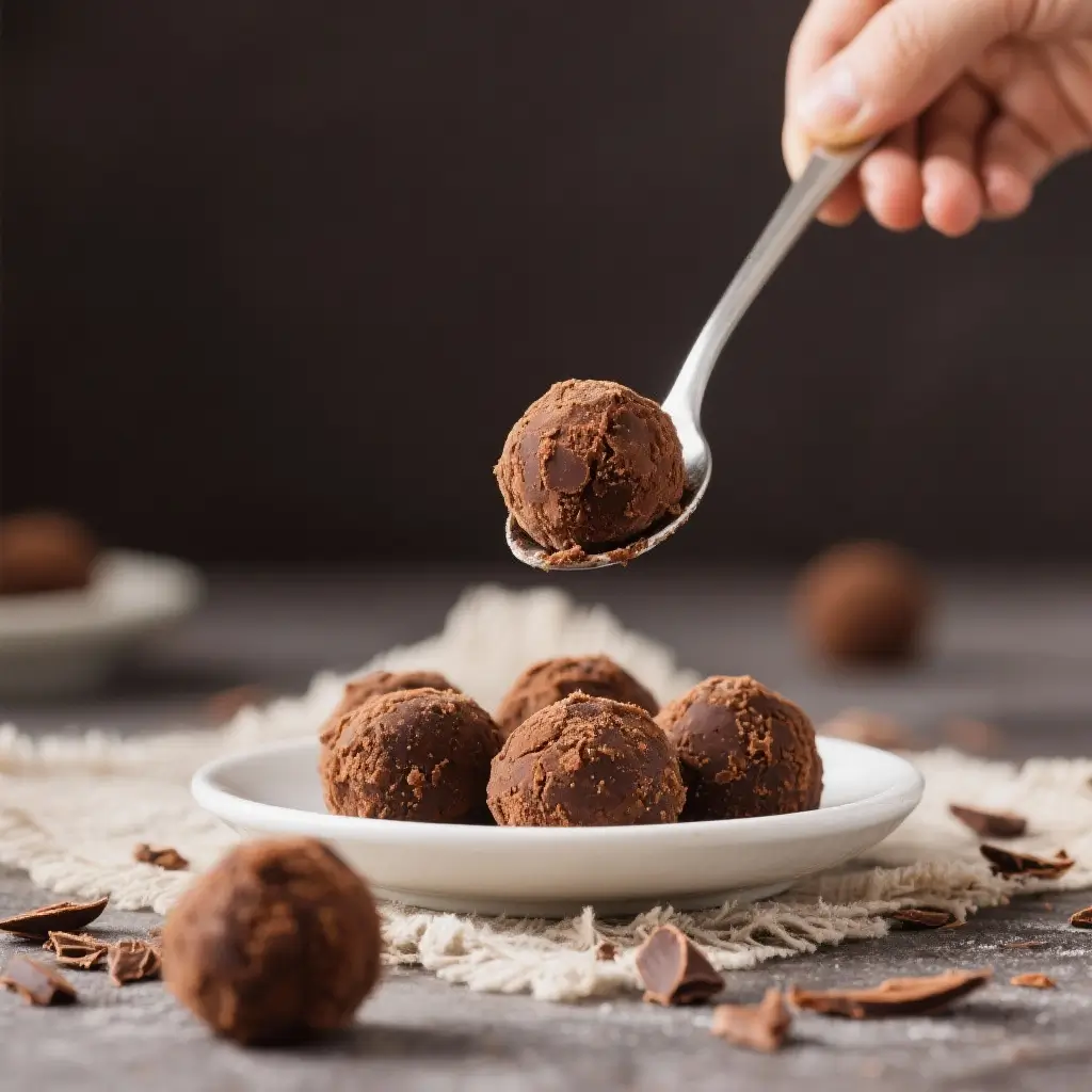 Chocolate Coconut Bliss Balls