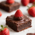 Chocolate Covered Strawberry Brownies