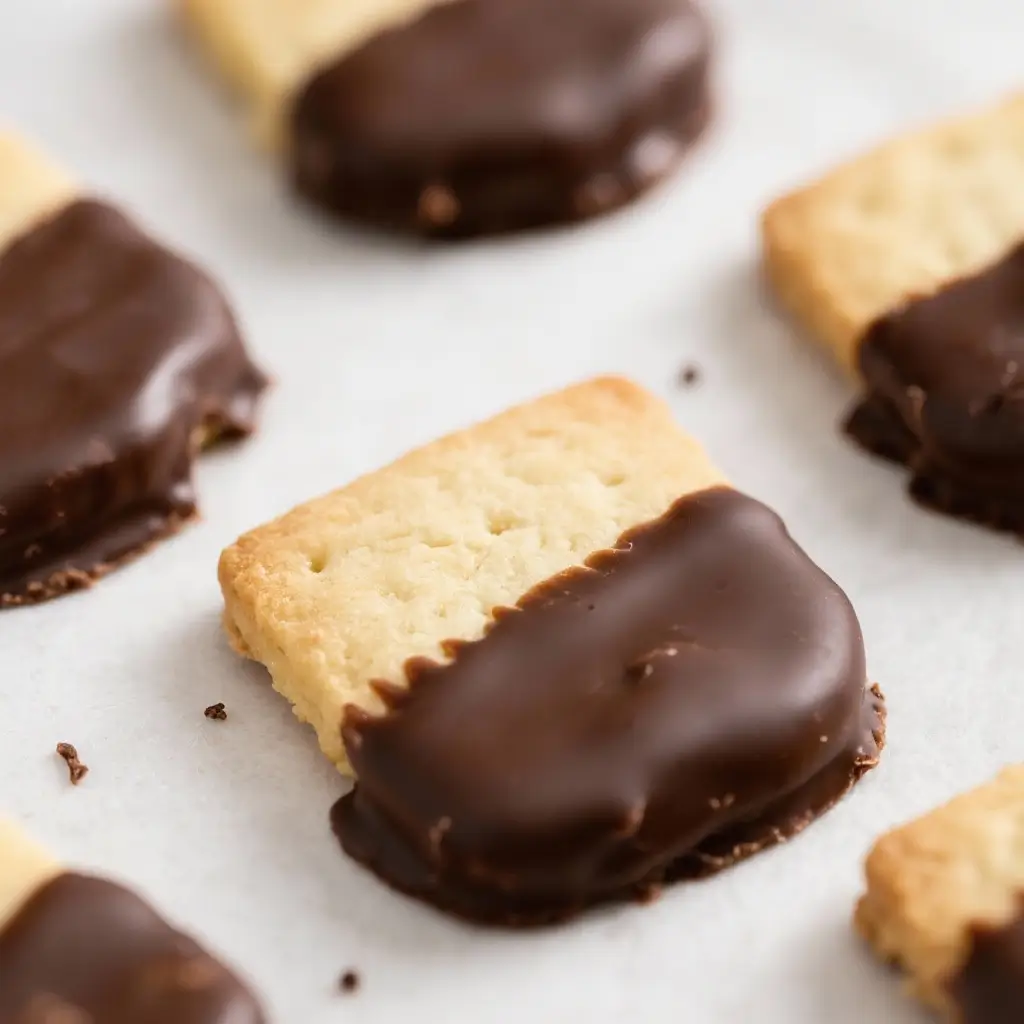Chocolate Dipped Shortbread