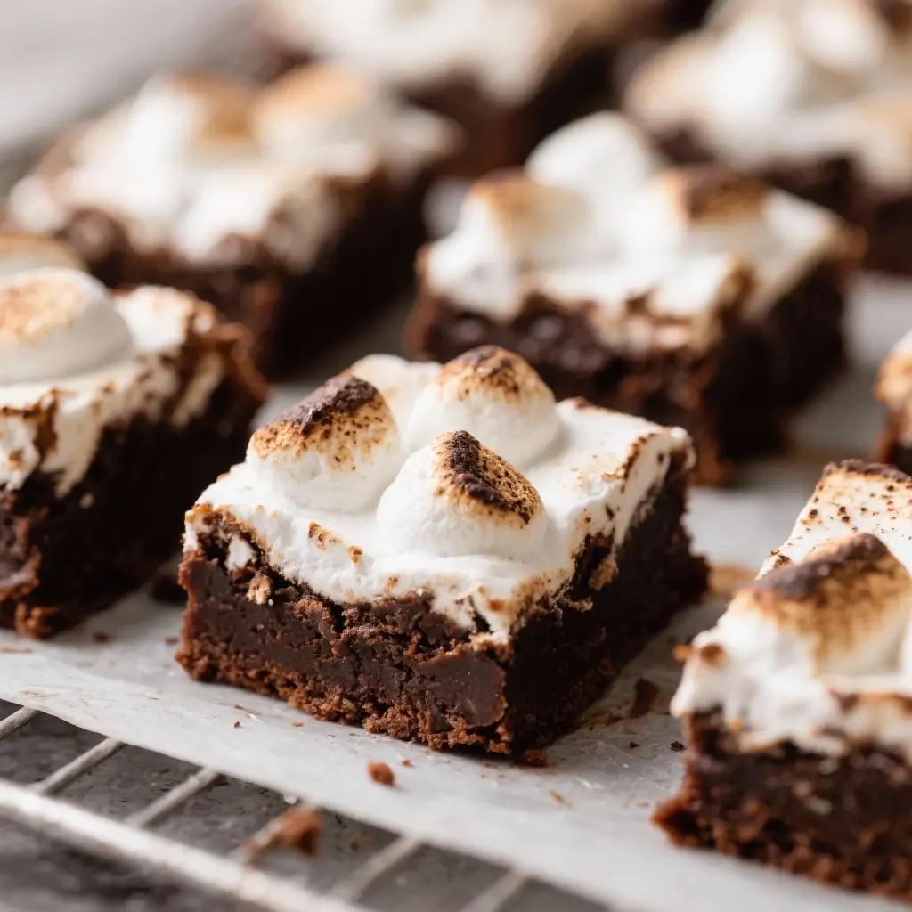 Chocolate Marshmallow Brownies