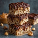 Chocolate Peanut Butter Rice Krispie Treats