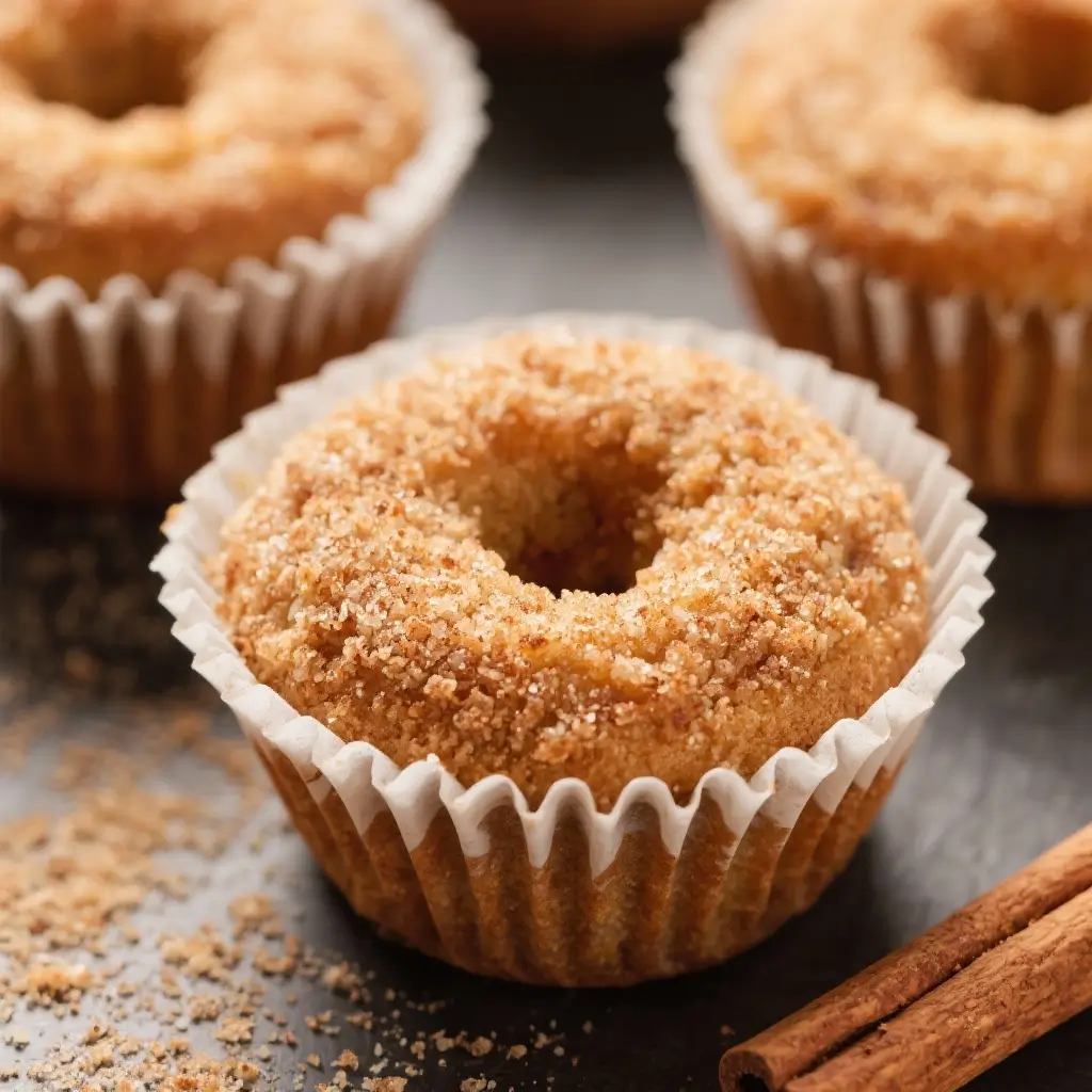 Cinnamon Sugar Donut Muffins