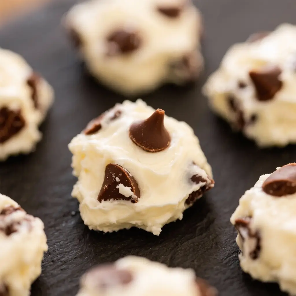 Cream Cheese Chocolate Chip Bites