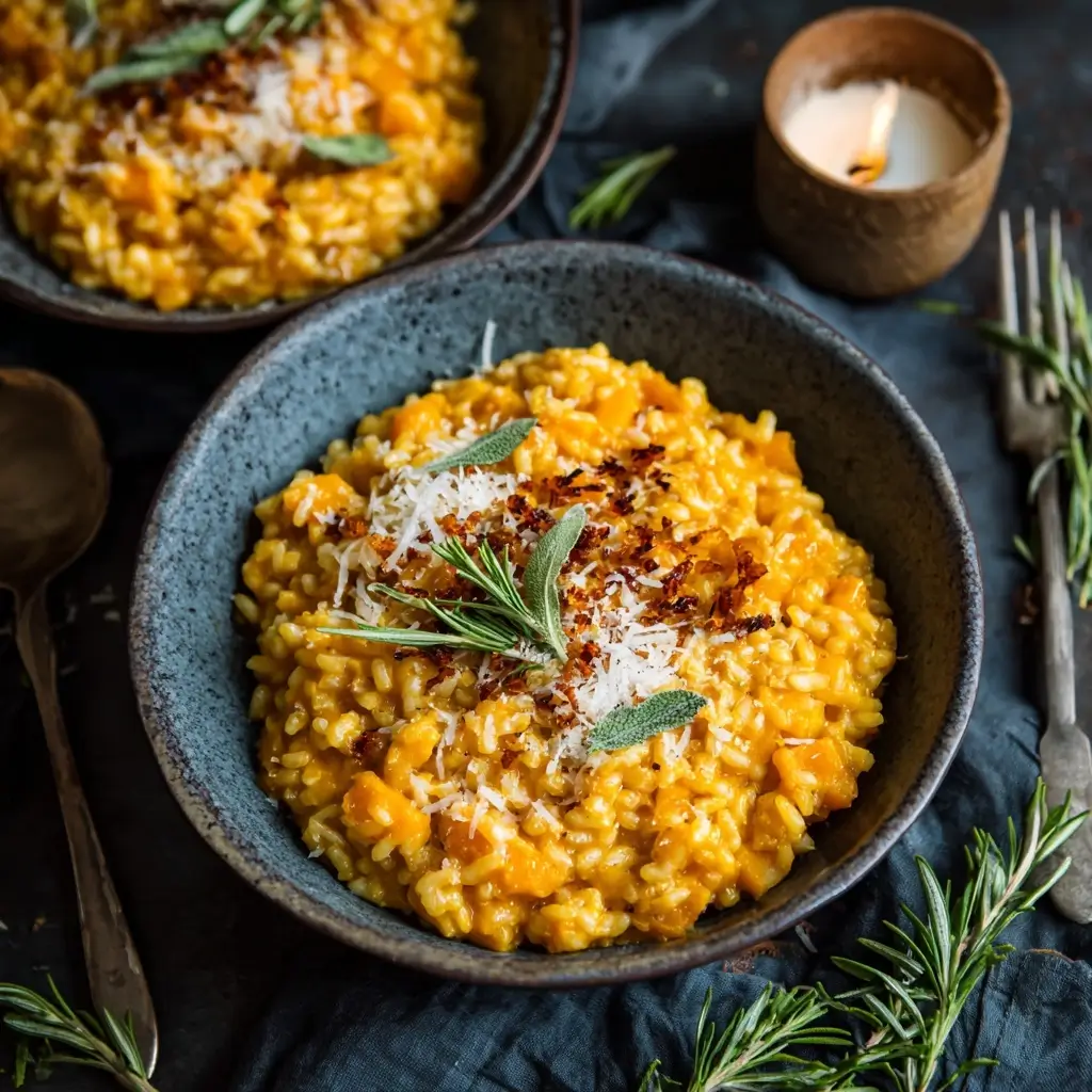 Creamy Butternut Squash Risotto